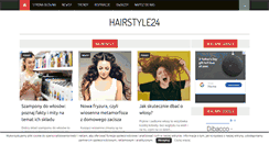 Desktop Screenshot of hairstyle24.pl